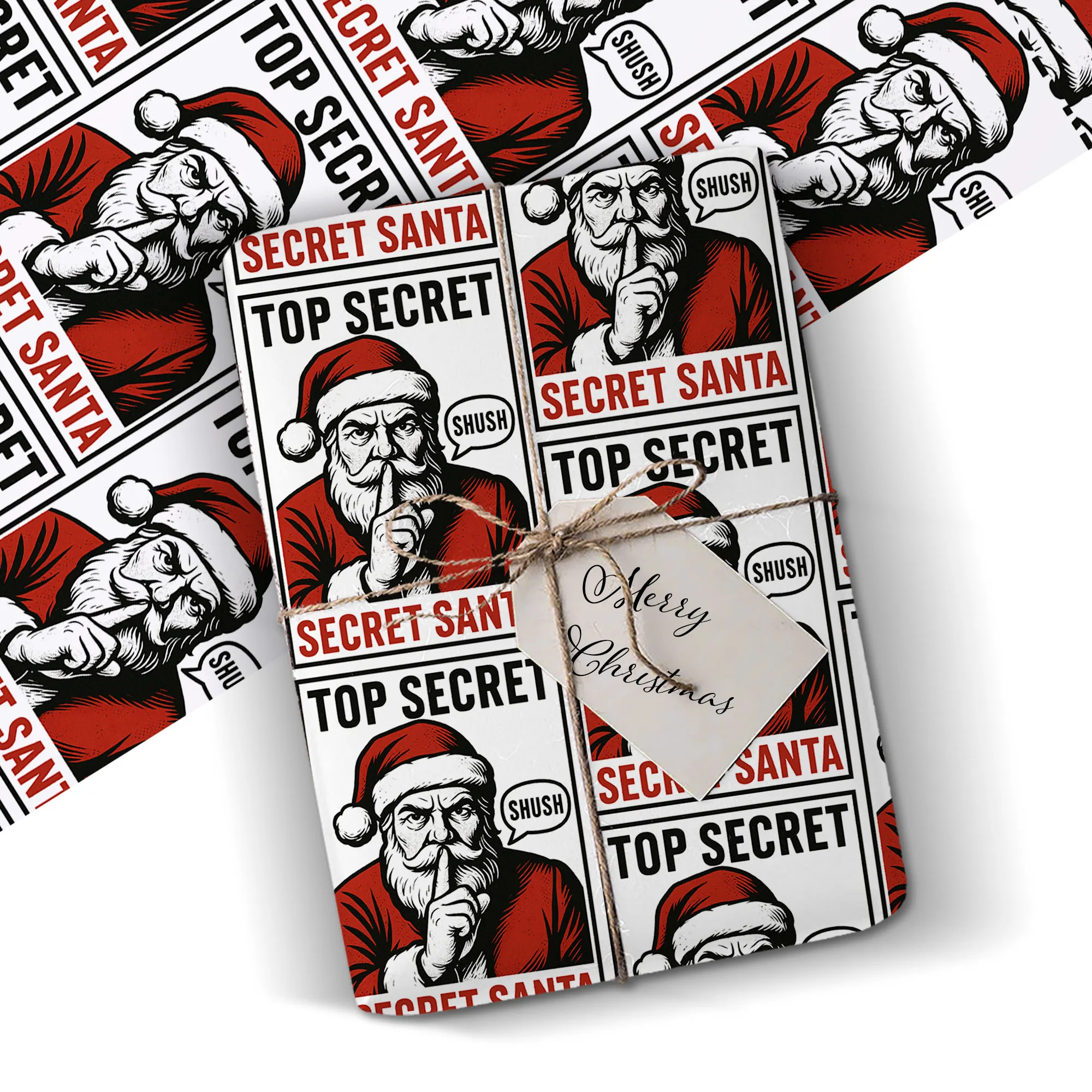 Secret Santa Wrapping Paper image 12